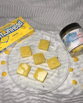 Lemon Drop Sugar Scrub Squares